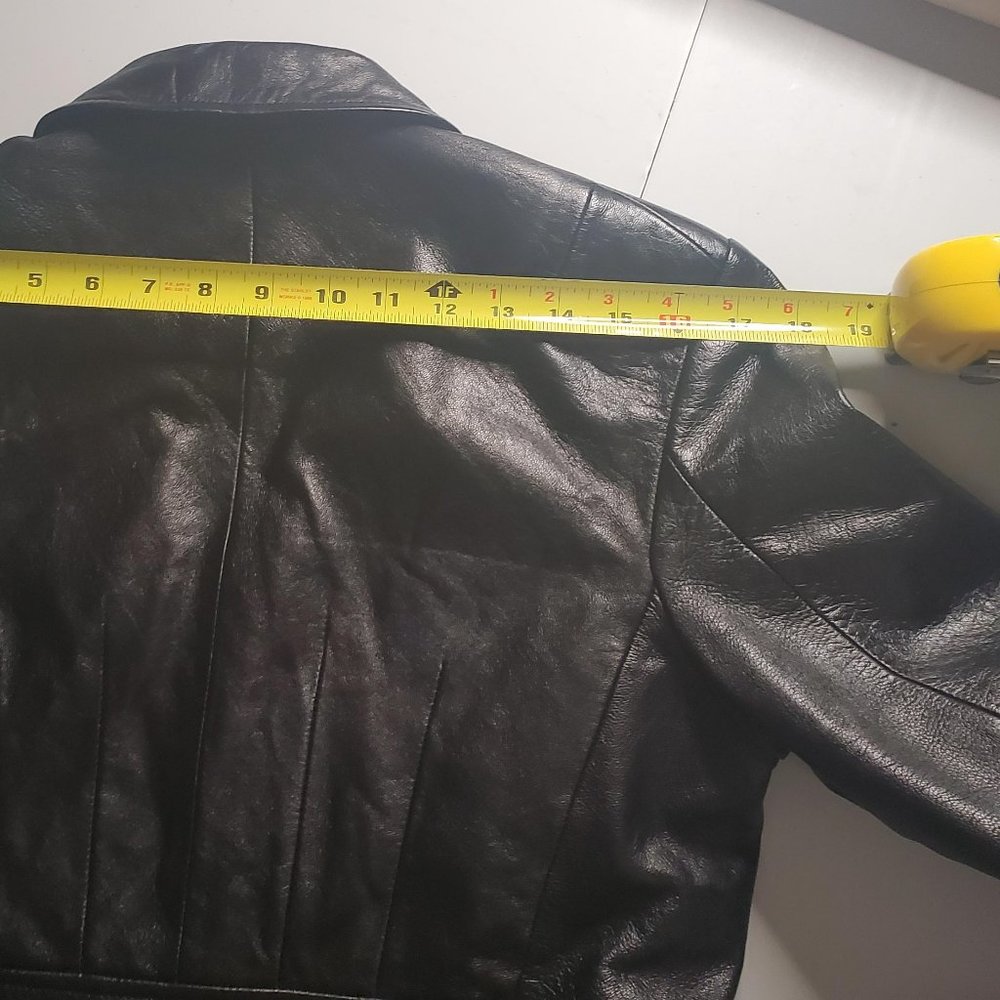 The Limited Brand vintage Y2K 90s leather blazer - Picture 13 of 15